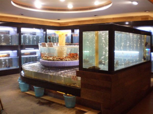 大理石包边鱼缸